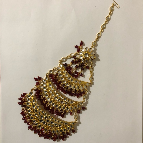 Indian Jewelry-Tikka - Picture 1 of 2